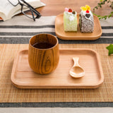 Solid Wood Serving Tray: Ideal for Pizza, Sushi, Snacks, and Fruit Dishes, Adds a Touch to Kitchen Decor