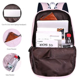 Trendy Waterproof Nylon School Backpack with Bowknot for Girls: Cute and Functional Children's School Bags