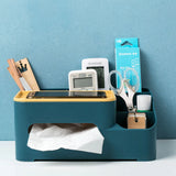 Minimalist Tissue Box: Multifunctional Remote Control Storage for Living Room