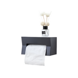 Wall-Mounted Waterproof Tissue Box: Handy Organizer for Bathroom, Office, or Hotel