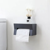 Wall-Mounted Waterproof Tissue Box: Handy Organizer for Bathroom, Office, or Hotel