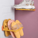 Foldable Wall-Mounted Shoe Rack: Seamless Storage Solution