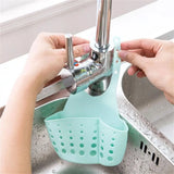 Hanging Kitchen Drain Bag: Convenient Sink Organizer for Bathroom and Laundry Gadgets, Holds Soap, Sponge, and More