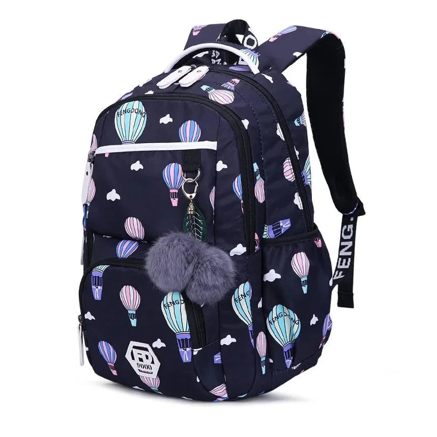 Adorable Kids School Backpack for Girls: Perfect Book Bag for Students, Ideal Travel Laptop Backpack for Teenage Girls