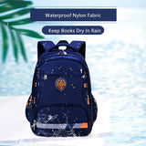 Boys' Primary School Luminous Backpack: Waterproof and Large Bookbag Ideal for Teens, Perfect for School