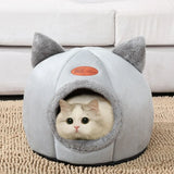 Cozy Winter Cat Bed for Deep Sleep: Comfortable Small Dog House Mat, Indoor Pet Tent Basket, Snug Cave Nest for Cats, Cama Gato Products