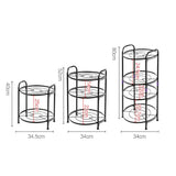 Metal Kitchen Storage Rack: Convenient Pot Organizer for Storing Kitchen Essentials