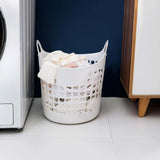 Plastic Bathroom Dirty Clothes Basket: Versatile Storage Solution