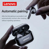 Lenovo LP40 TWS Wireless Earbuds: Touch-Controlled Stereo Headphones for Android Phones