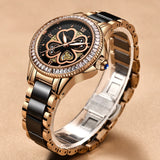 Luxury Brand Ceramics Bracelet Women's Watch: Fashionable Dress Clock, Ideal Gift for Women