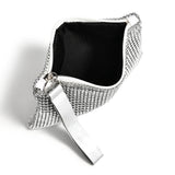 Women's rhinestone wristlet bag: vintage glamour for phones and wallets