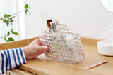 Clear Makeup Brush Holder for Dressing Table Organization