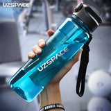 Summer Large-capacity Sport Water Bottles: Tritan Plastic with Straw, Portable and Leakproof Design, BPA-Free, Ideal for Outdoor Travel