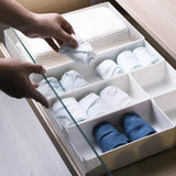 Drawer Divider Storage Box: Thickened Organizer for Desktop and Kitchen Essentials