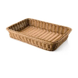 Rattan Bread Basket: Versatile Storage Solution for Food, Fruit, and Vegetables, Ideal for Supermarket and Restaurant Displays