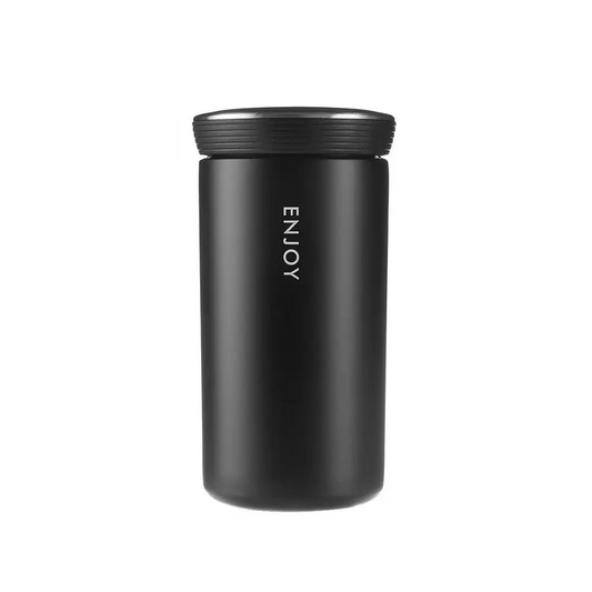 350ml Business Style Thermos Mug with Filter – Double-Walled Stainless Steel Vacuum Flask for Coffee and Tea, Travel Thermocup