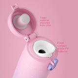 350ml Fashion Thermal Water Bottle: Vacuum Insulated, Bouncing Lid, 316 Stainless Steel, Leak-Proof Flask