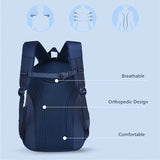 Large Capacity Primary School Backpack for Boys: Book Bag for Elementary Students, Ideal Kids Gift with Big Backpack Size