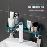 Wall-Mounted Soap Storage Rack for Kitchen: No-Drill Installation