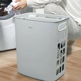 Household Clothing Storage Bin: Wall-Mounted Laundry Basket for Clothes Storage