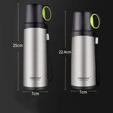 Stainless Steel Thermos Bottle: 420ml/520ml Vacuum Flask, Insulated Travel Coffee Mug, Ideal for School and Home