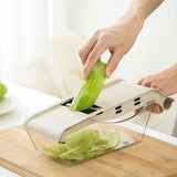 12-in-1 Food Chopper: Vegetable, Fruit, Cheese, and Onion Slicer, Dicer, Tomato Cutter, Grater, and Spiralizer