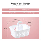 Hanging Bathroom Storage Basket: Portable Organizer for Toilet Sundries