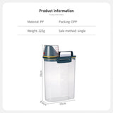 Kitchen Grain Storage Container: 3L Capacity, Sealed for Freshness