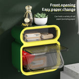 Non-Perforated Hanging Pumping Box: Modern, High-End Paper Towel Holder with Light Luxury Design