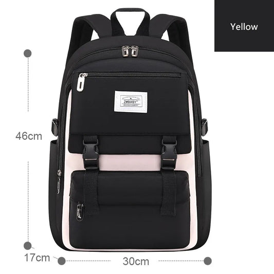 Spacious High School Backpack for Girls: Perfect Student Schoolbag for Teenagers, Ideal for Carrying Books and Supplies