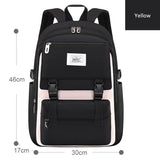 Spacious High School Backpack for Girls: Perfect Student Schoolbag for Teenagers, Ideal for Carrying Books and Supplies