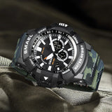 Men's Military Sports Watch – Top Luxury Brand Waterproof Analog and Digital Quartz Wristwatch