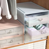 Plastic Drawer Organizer for Bras, Underwear, and Socks: Stackable and Dustproof