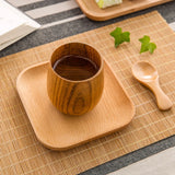 Solid Wood Serving Tray: Ideal for Pizza, Sushi, Snacks, and Fruit Dishes, Adds a Touch to Kitchen Decor