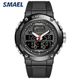 Men's Luxury Dual Display Sports Watch – Waterproof Military Quartz Digital Wristwatch | Top Fashion Brand