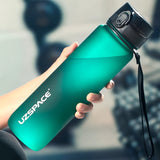 Large Capacity 1000ml Water Bottle: Portable and Leakproof, Frosted Plastic Design, Ideal for Travel, Camping, Sports, and Direct Drinking