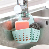 Hanging Kitchen Drain Bag: Convenient Sink Organizer for Bathroom and Laundry Gadgets, Holds Soap, Sponge, and More