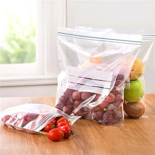 30 Leakproof Food Preservation Bags: Reusable Containers for Fresh and Frozen Foods