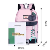 Trendy Waterproof Nylon School Backpack with Bowknot for Girls: Cute and Functional Children's School Bags