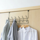 Multi-Functional Iron Hook Organizer: No-Drill Rack for Clothes, Towels, Hats, Bags, Bedroom, or Living Room Accessories