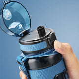 UZSPACE Leak-proof Sports Water Bottle: Portable Shaker for Outdoor Travel & Gym, BPA-Free Plastic