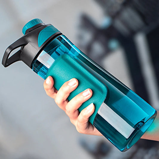 UZSPACE BPA-Free Shaker Water Bottle: Portable Shaker Design, Ideal for Sports, Made of Plastic, Suitable for Gym, Outdoor Tours