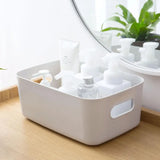 Versatile Desktop Storage Box: Ideal for Organizing Sundries, Cosmetics, Snacks, and Jewelry in Your Home or Office