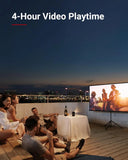 Anker Nebula Apollo: Wi-Fi Mini Projector - 200 ANSI Lumens, Portable, 100-Inch Picture