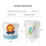 Plush Toy Doll Foldable Laundry Basket for Bathroom Storage of Soiled Clothes