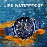 LIGE Luxury Fashion Women's Waterproof Watch: Casual Dress Wristwatch for Ladies