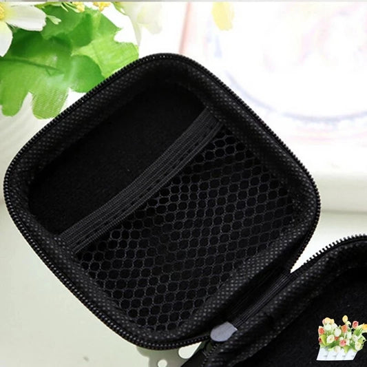 EVA Earphone Storage Bag: Protects Earphones, Charger, USB Cables, and More in an Organized Carrying Pouch