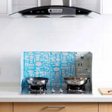 Aluminum Foil Gas Stove Oil Baffle: Heat Insulation Plate for Kitchen Cooking, Household Stove Oil Splash Guard