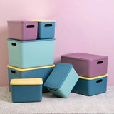 Lidded Household Storage Boxes: Organize Sundries, Toys, Clothes, and More