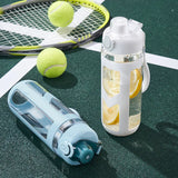 700ml Fashionable Plastic Water Bottle with Anti-Scald Cover – Portable and Eco-Friendly | Cute Outdoor Sports Drinking Bottle